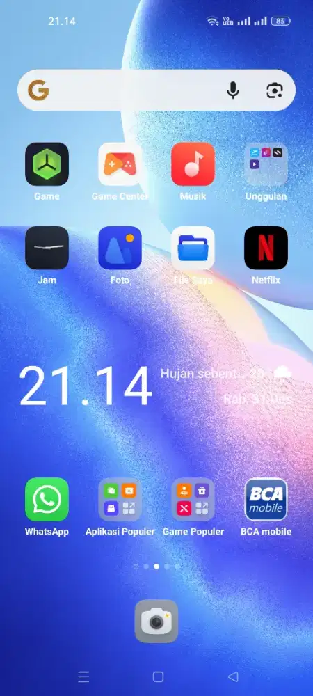 Mau jual hp Oppo Reno 5 normal komplit. Cuma udah ganti lcd