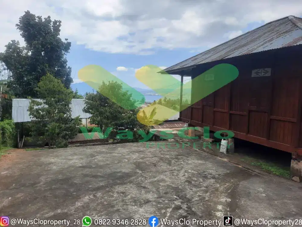 DIJUAL CEPAT VILLA CANTIK VIEW LAUT MANADO DAERAH JLN SEA, HARGA SANGAT MURAH