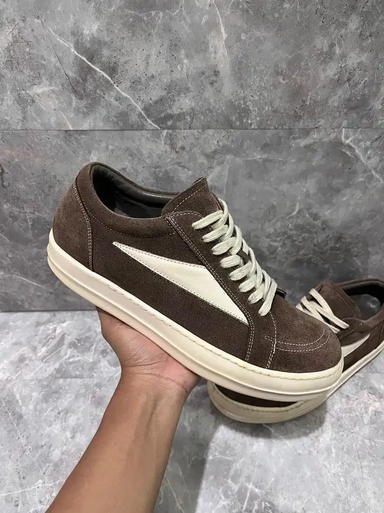 Sepatu Rick Owens Original Sneaker casual prelov not bally louis prada