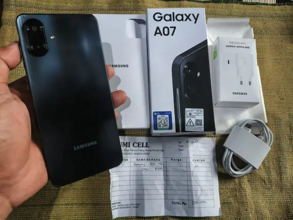 SAMSUNG A07 RAM 4+4/64