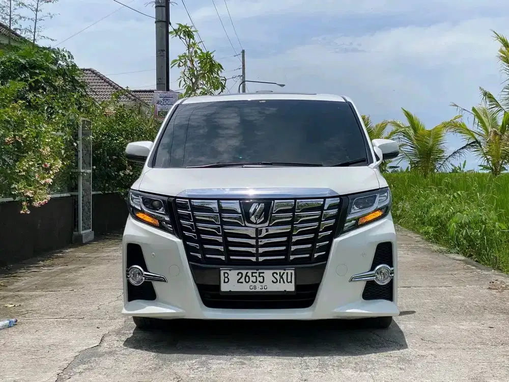 Toyota Alphard 2016 Bensin