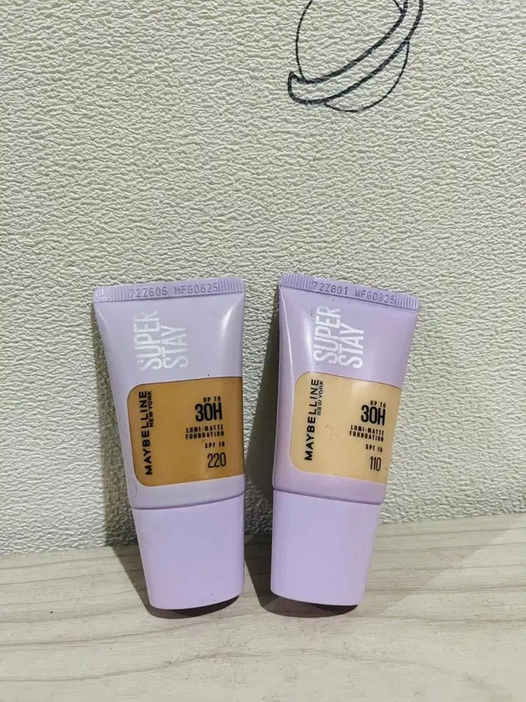 New Maybelline superstay foundation lumy matte