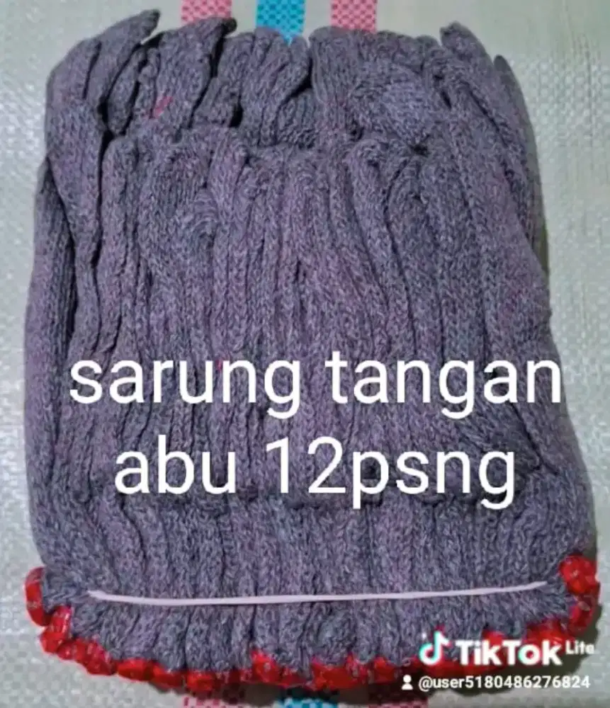 Sarung tangan kerja 1 lusin rekondisi