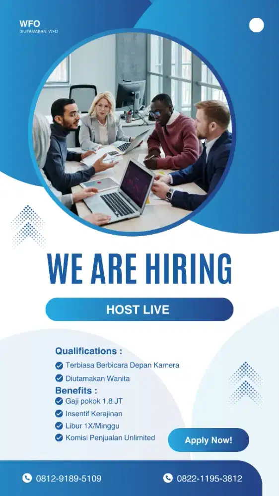 LIVE STREAMING PRODUK