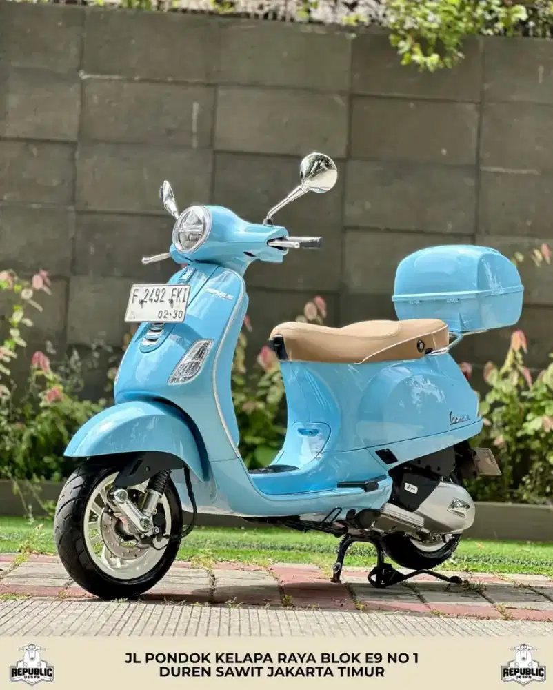 DIJUAL PIAGGIO VESPA LX 125 IGET LED TH 2024 PERFECT CONDITION