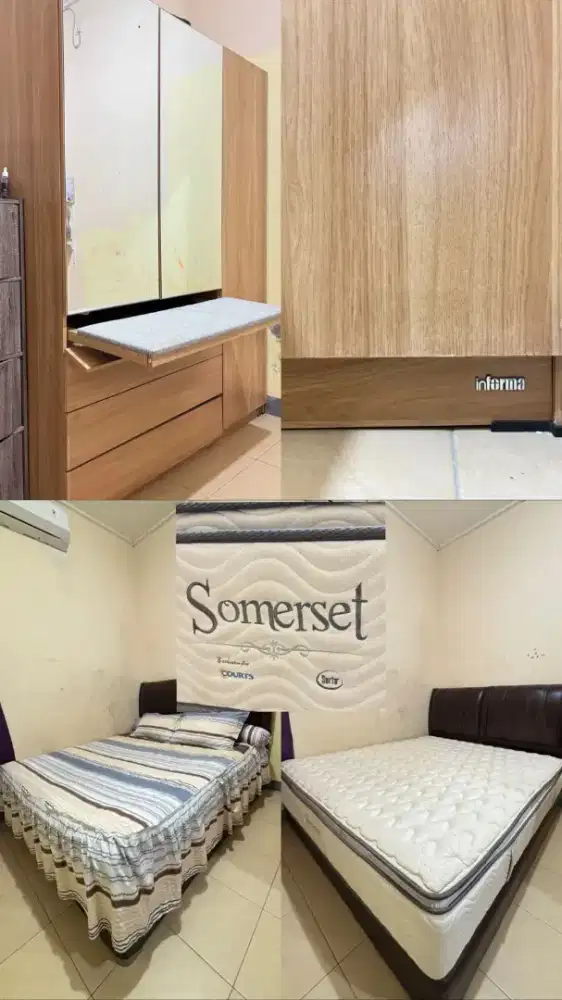 Edisi Tahun Baru Jual 1 set springbed merk Setra Somerset