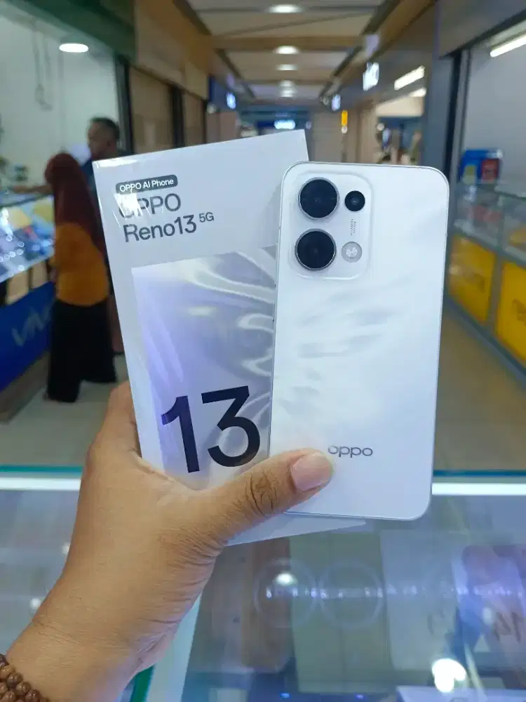 Oppo Reno 13 5G 12/256 White Super Duper Like New 100% Resmi Oppo