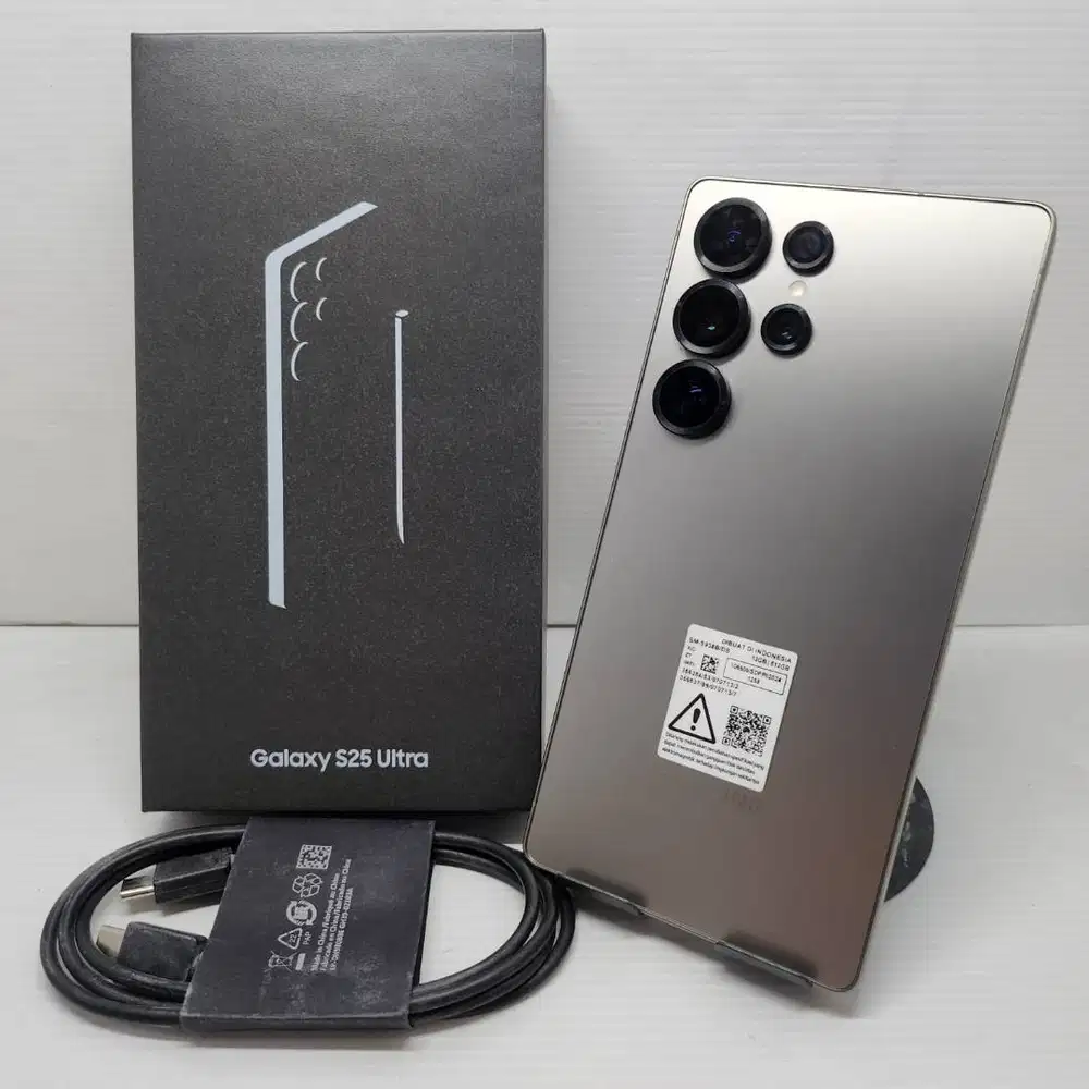 LIEK NEW 99.99% GARANSI ON! SAMSUNG GALAXY S25 ULTRA TITANIUM GREY 12/