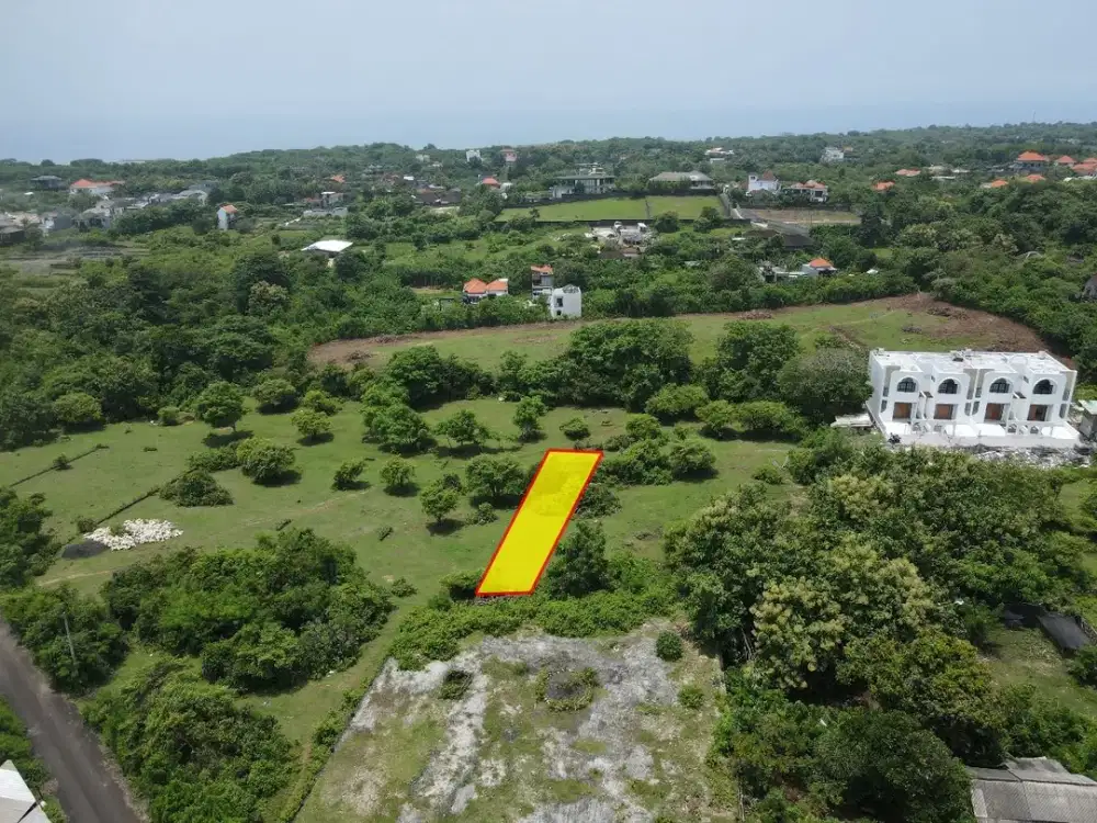 Tanah MURAH 400m2 di Kutuh, Area Yang Sedang Berkembang Dekat Ungasan dan Nusa Dua