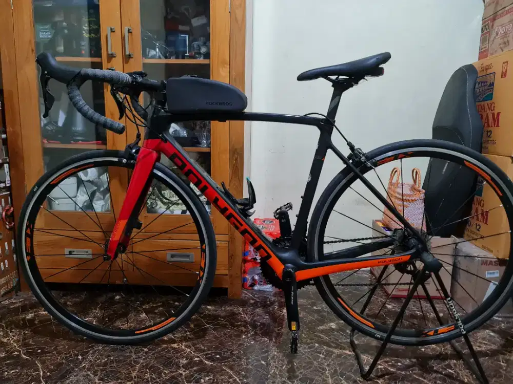 Sepeda Roadbike Polygon Strattos S7 Carbon Bonus melimpah