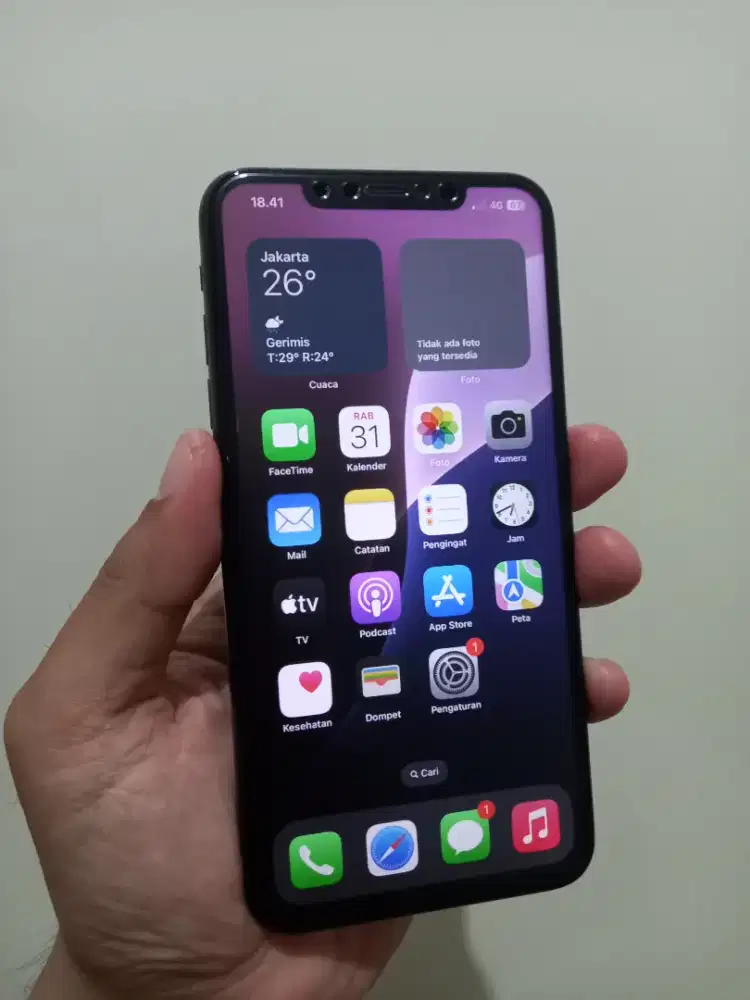 IPhone XS Max 64Gb Lte Fullset ex inter ada minus
