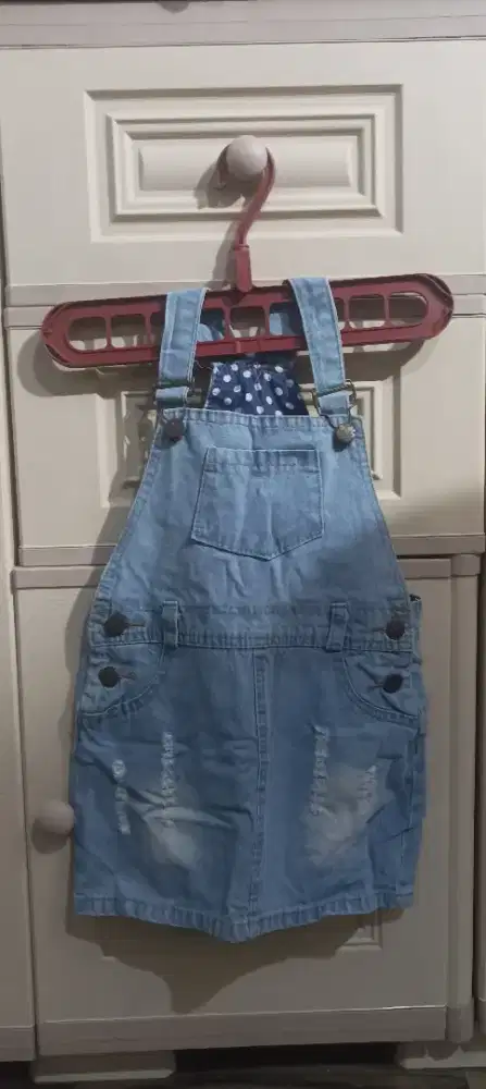 Jumpsuit anak 3-4 tahun