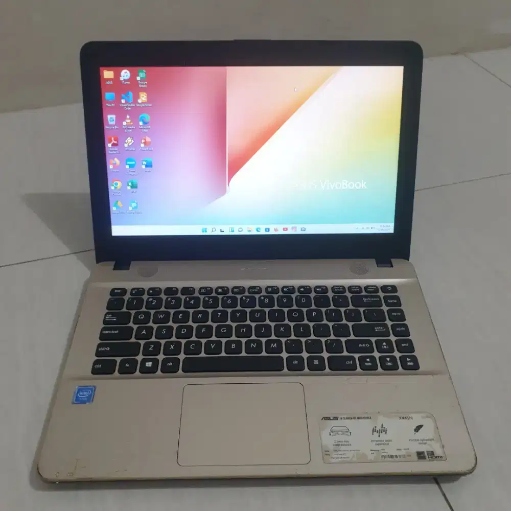 ASUS X441 - N3350 - RAM 4GB - SSD 128GB HDD - 14 INCH