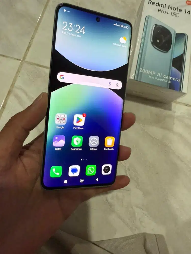 Redmi Note 14 Pro Plus 12/512 GB baru 3 hari dari Baru