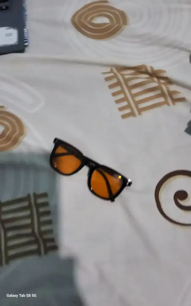 Kacamata Pria Retro Orange