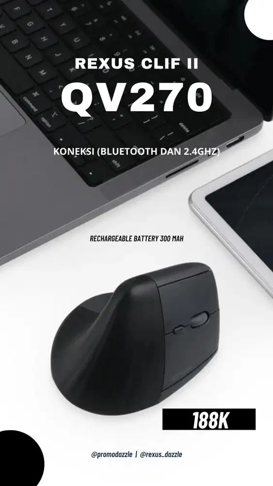 Mouse rexus Clif II QV270