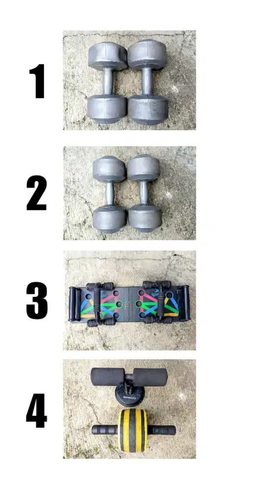 Dumbel Barbel Alat Olahraga