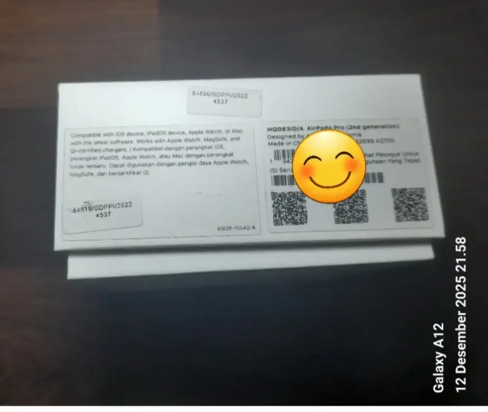 Airpods pro gen 2 tipe C msh garansi ibox 18 juli 2026