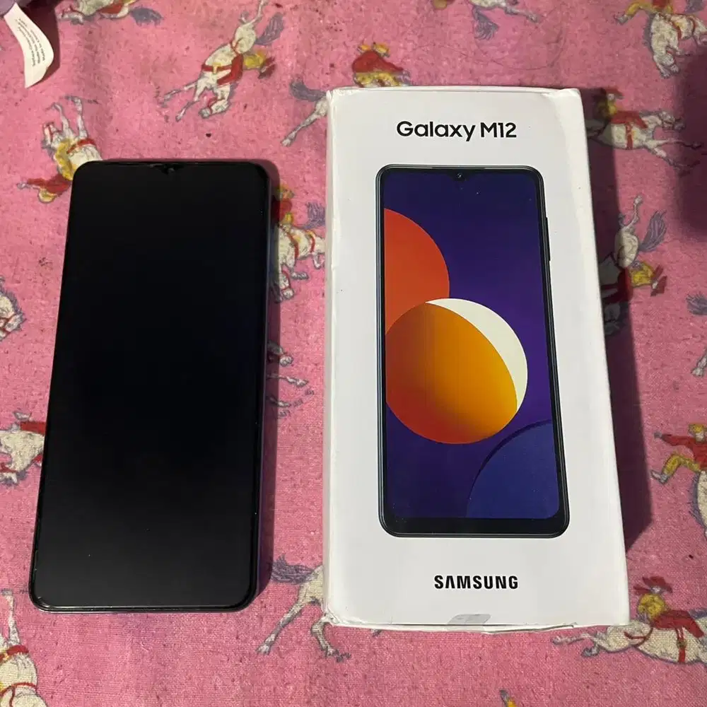 Samsung M12 4/64GB FULLSET MULUS NORMAL