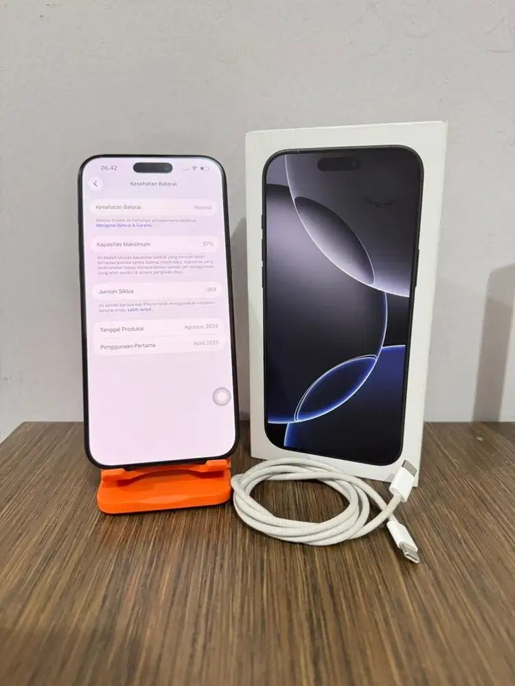 iPhone 16 Pro Max 512gb Fullset Original Resmi iBox