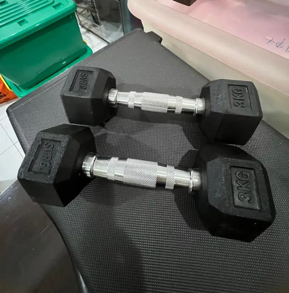 SVARGA SVRG Dumbbells 3 kg (Harga untuk sepasang)