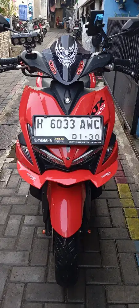 Yamaha aerox th 2019 merah