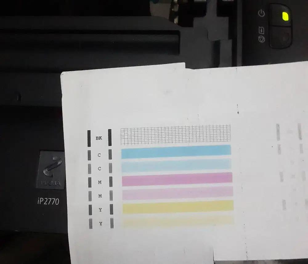 jual cepat printer canon ip2770 udh infussiap pakai