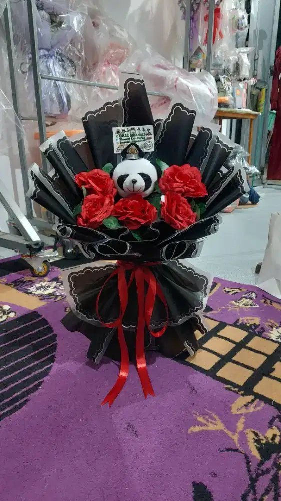 Buket kenaikan pangkat polisi pelantikan polisi