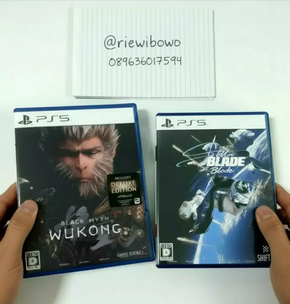 Paket BD/Kaset PS5 seken fullset like new