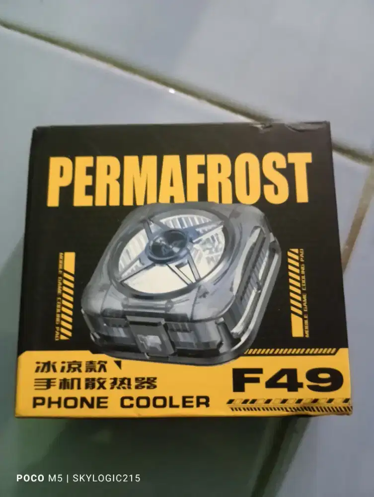 Fun Cooler alumunium Kipas Pendingin Hp Gaming Dingin Seperti Es