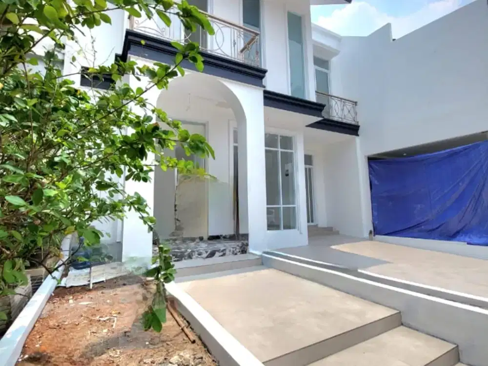 Rumah Baru Siap Huni Dekat Akses Tol di Sektor 9 Bintaro | KH