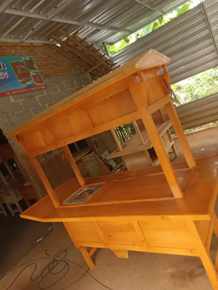Jual Gerobak Angkringan,Bakso,Mie Ayam,Bubur,Roti BakardlL.