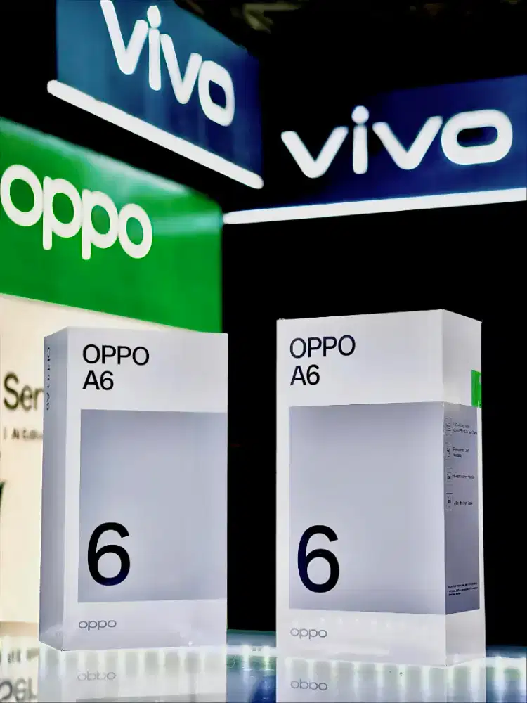 Oppo A6 12/256 Promo New Segel Garansi Resmi Oppo COD Gratis Ongkir