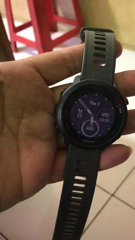 Jam garmin FR 55 bekas