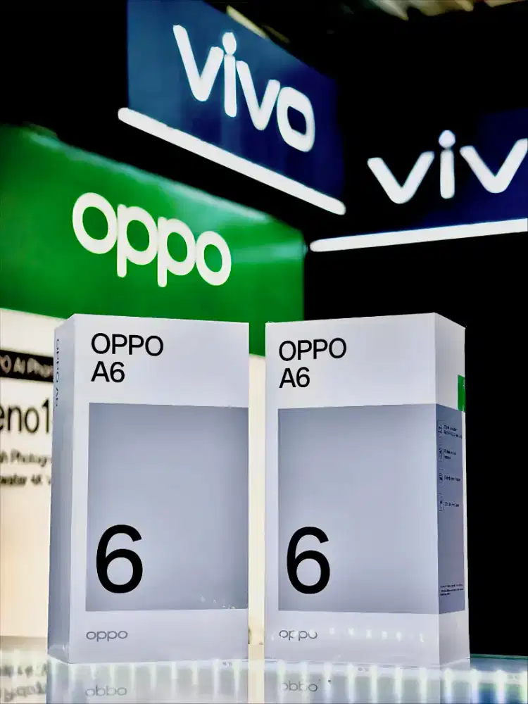 Oppo A6 12/256 Promo New Segel Garansi Resmi Oppo COD Gratis Ongkir