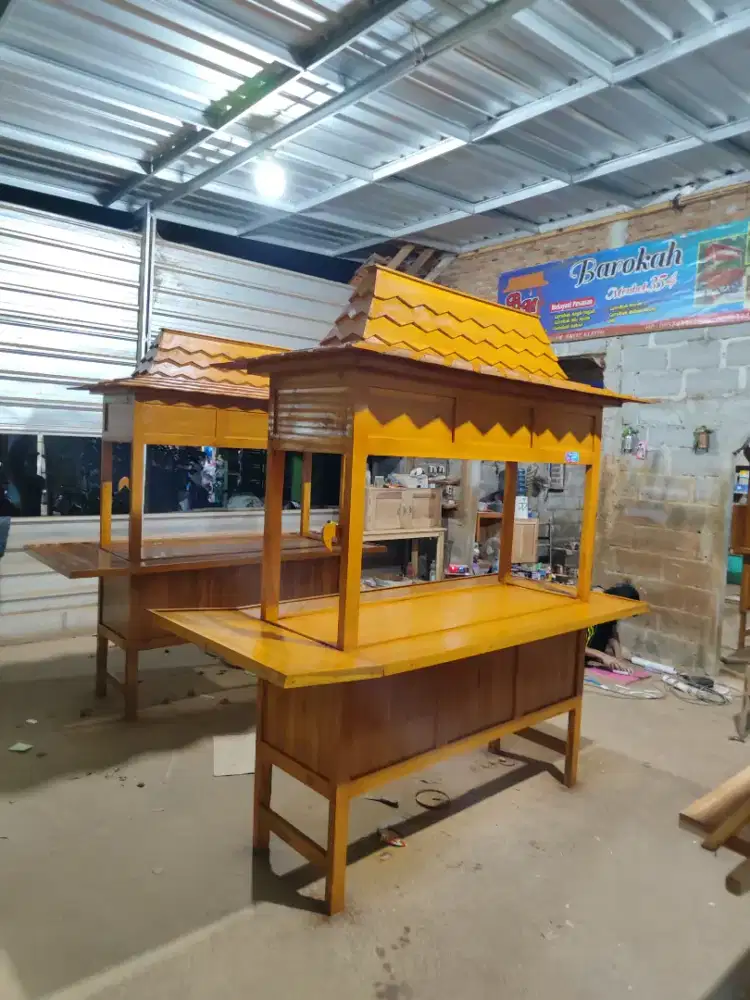 Jual Gerobak Angkringan,Bakso,Mie Ayam,Bubur,Roti BakardlL.