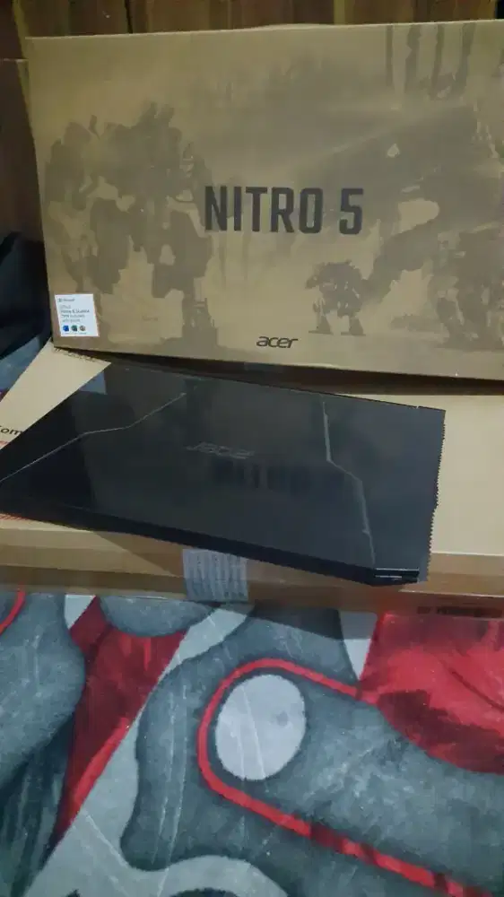 Acer Nitro  Ryzen 7 5800H , 16GB ,512GB ,RTX 3060   full set like news