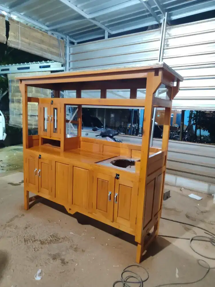 Jual Gerobak Angkringan,Bakso,Mie Ayam,Bubur,Roti BakardlL.