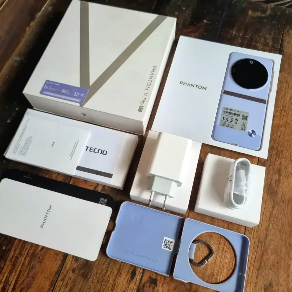 Techno PHANTOM V Flip 5G Perfect 99% Garansi Panjang Phantom Flip V