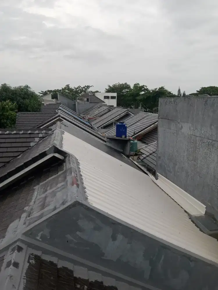 TukanG renovasi atap rmh bocor