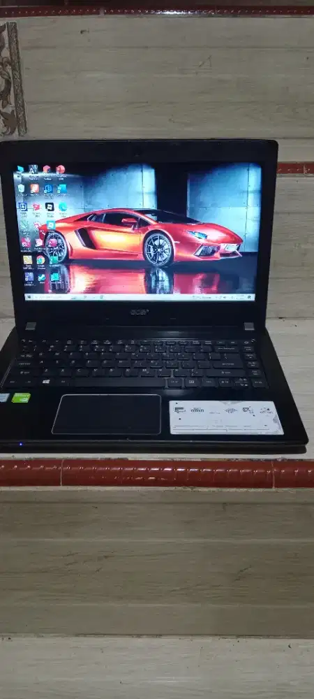 Laptop acer core i5 gen 8 ram 8gb ssd 256gb hdd 500gb double vga cod