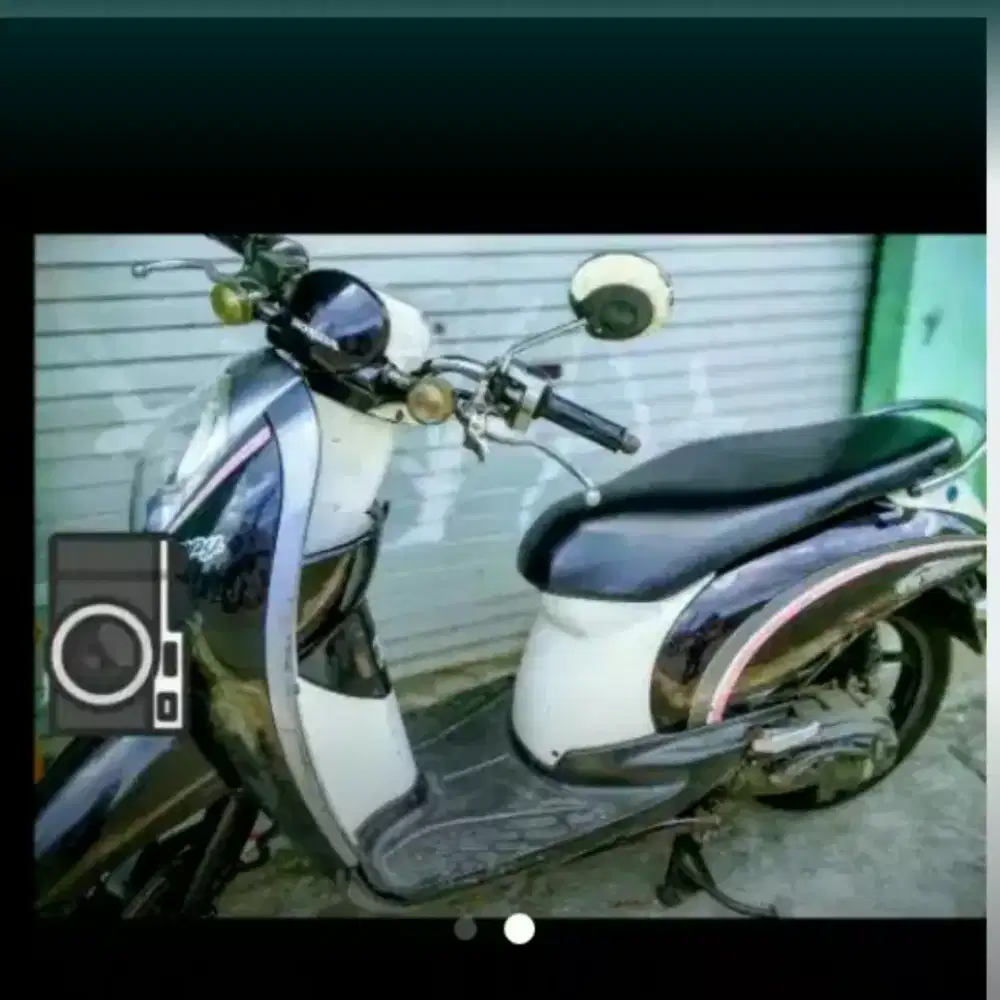 Dijual motor honda scoopy 2012