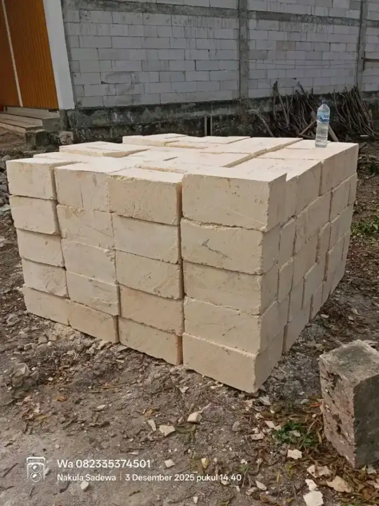 Batu kumbung buat pondasi
