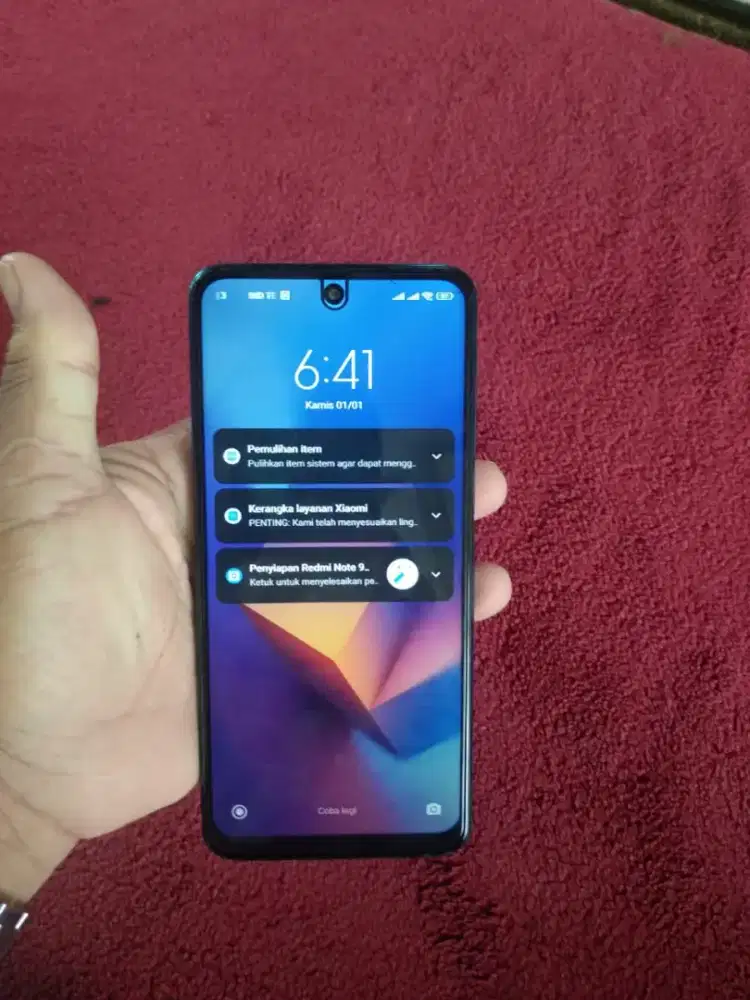 Xiomi redmi not9 pro ram 8/128 NFC asli resmi xiomi