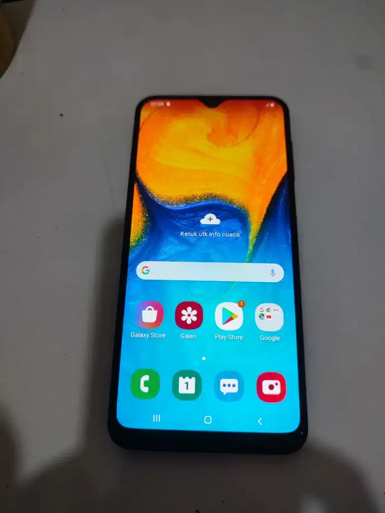 Dijual samsung A20, ram 3/32, batangan