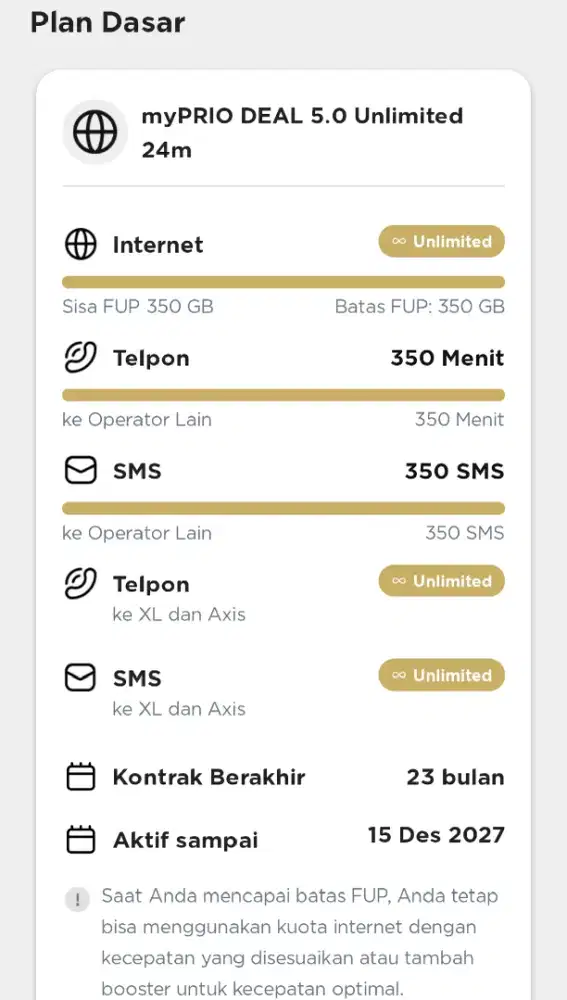 Kartu XL 400GB/Bln. Lunas 2 Tahun