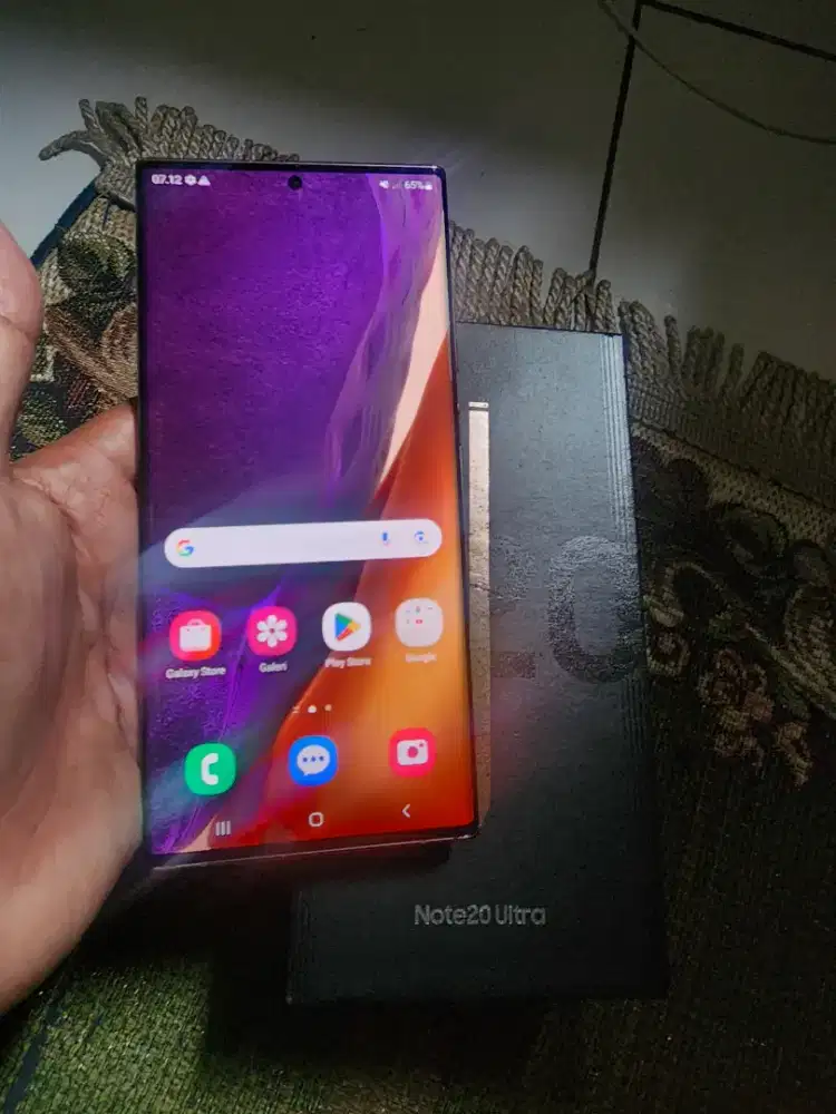 Samsung note 20 ultra 8/256 Fullset SEIN mulus
