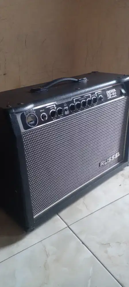 Ampli Gitar listrik Russel RG60 COMBO SPEAKER  REVERB