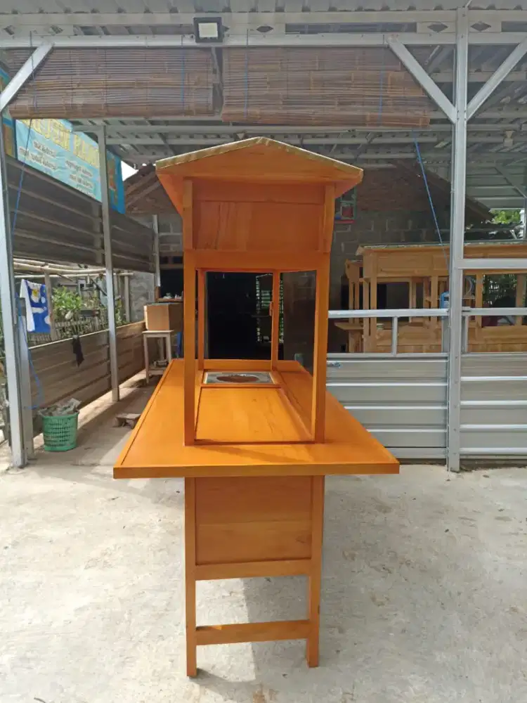 Gerobak Angkringan Bakso Mie Ayam PeceL Bubur Sate Martabak Ronde dlL