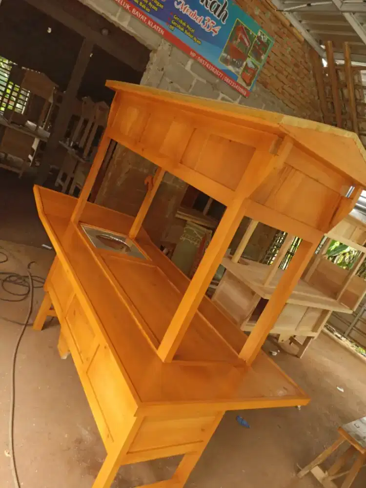 Gerobak Angkringan Bakso Mie Ayam PeceL Bubur Sate Martabak Ronde dlL